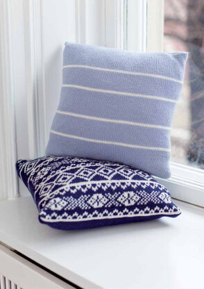 "Arctic Cushion" - Cushion Knitting Pattern For Home in MillaMia Naturally Soft Merino