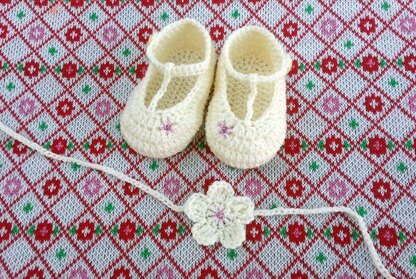 Luisa Dancing Baby Booties