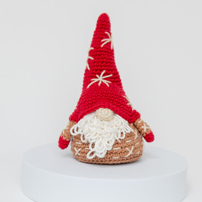 Festive Gnomes - Free Christmas Decorations Crochet Pattern in Paintbox Yarns Cotton DK