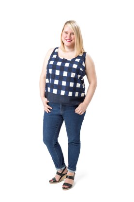 Cashmerette Springfield Top 2102 - Paper Pattern, Size 12 - 28