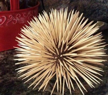 Petunia Porcupine Toothpick Holder