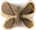 Foundations Decor Interchangeable "O" Wood Shape - May - Butterfly, 5.75"X4.75"