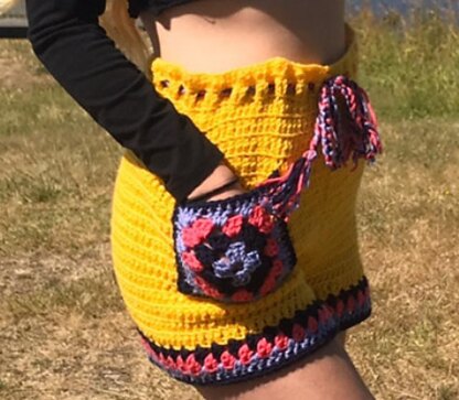 Retro Hippy Shorts