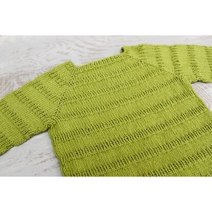 600 Picnic Child's Pullover - Sweater Knitting Pattern for Kids in Valley Yarns Longmeadow