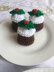 Mini Christmas Pudding & Cupcake Ferrero Lindt Chocolate Cover DK Knitting Pattern