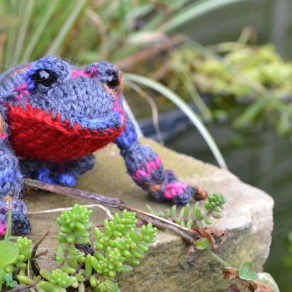 Frog - knitting pattern