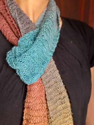 Lightweight scarf for a slightly chilly day