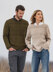 Pemberton Pullover in Blue Sky Fibers Woolstok - 202020 - Downloadable PDF