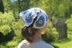Blue Meadow Crochet Bandana PDF Pattern