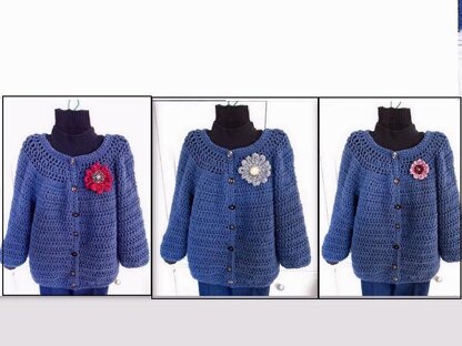 798 BLUE JEANS CARDIGAN