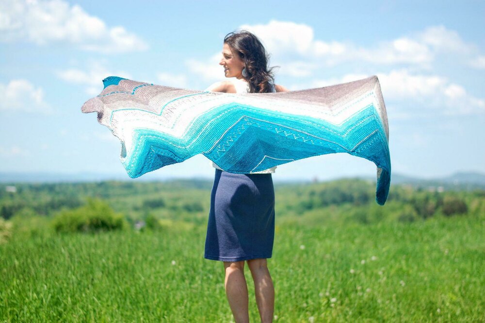 Super Asymmetry Knitting pattern by Mary Annarella | LoveCrafts