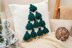 Tree Tassel Knit & Crochet Pillow