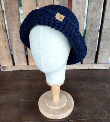 Chapeau d'hiver givré