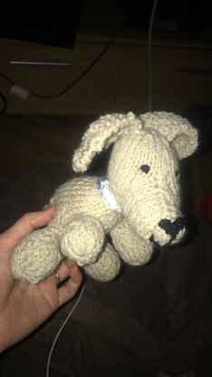 My first knitted toy