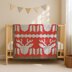 X-Mas Ornament Blanket C2C CROCHET PATTERN 47×47 inches Santa Afghan