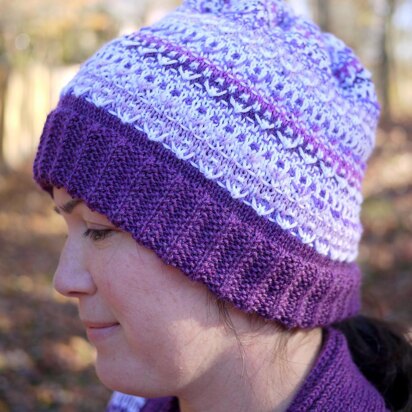 Plumarius Hat - knitting pattern