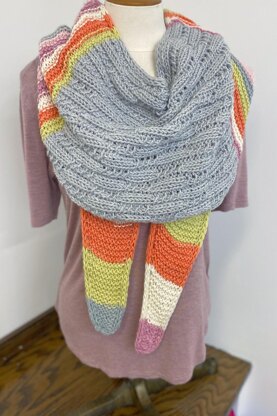 Millie Margaret Shawl- Worsted