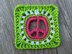 Peace Sign Granny Square