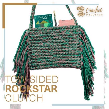 Tow-Sided Rockstar Clutch