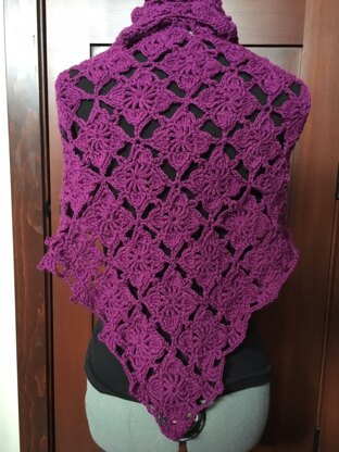 Valentines Crochet Shawl