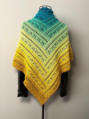 Triangular Scarf "Oreithyia"