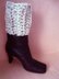 658 CROCHET Boot cuffs, tall or rolled down