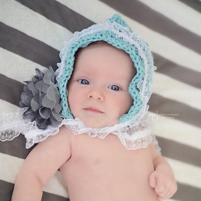 Lacy Pixie Bonnet