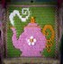 Time for Tea crochet square - CBirdsong Designs