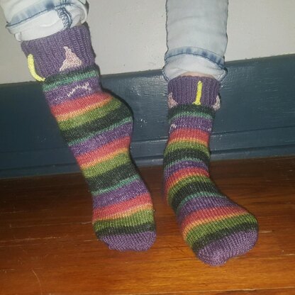 Unicorn Tube Socks