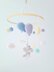 Elephant with balloons baby mobile