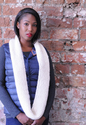 Garter Stitch Cowl in The Fibre Co. Tundra - Downloadable PDF