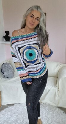 Eye Granny square