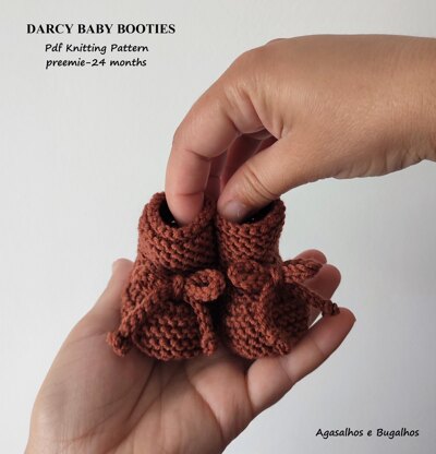 Darcy Baby Booties | preemie - 24 months