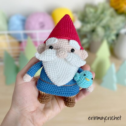 Leif the Gnome Amigurumi Crochet Pattern