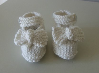 Bow Baby Shoes