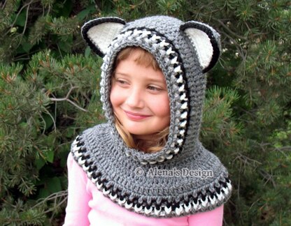 Hooded Cowl with Ears 2