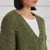 Diana V Neck Sweater -  Knitting Pattern for Women in Debbie Bliss Saphia