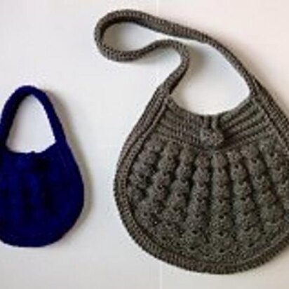 Beaded Crochet Saddle Bag