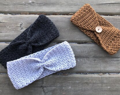 Crochet headband - Olivia Headband