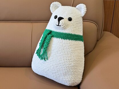 Polar Bear Pillow Amigurumi