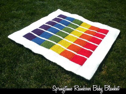 Springtime Rainbows Blanket