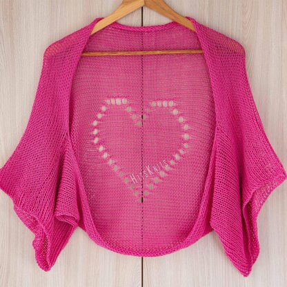 Lace Heart Summer Shrug