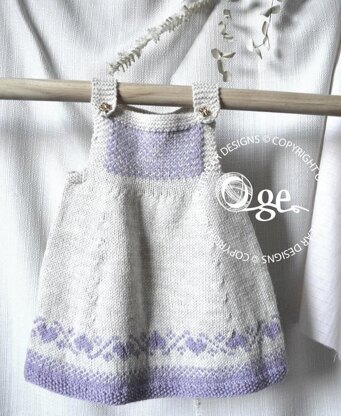 Luv U Forever Pinafore Dress - P090