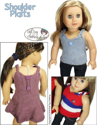 Shoulder Plaits - 18" Dolls