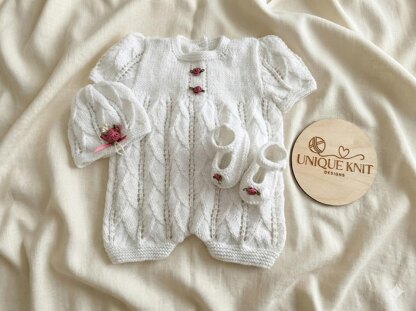 "Roses" Romper Suit