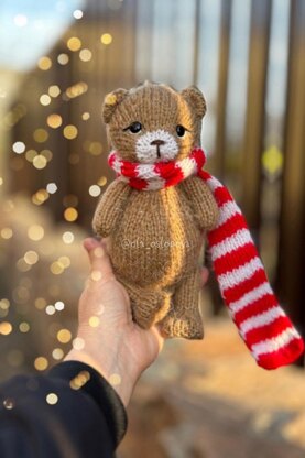 Little bear knitting pattern