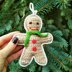 Christmas Gingerbread Man Ornament