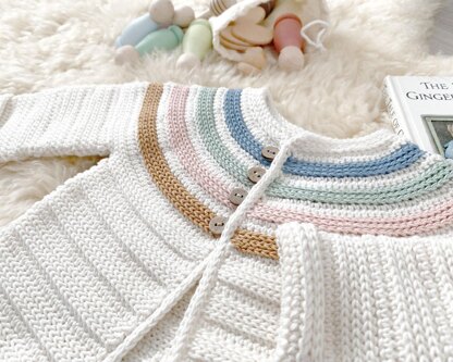 Ginger Crochet Jacket - 7 sizes - Baby & Toddler