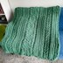 Chunky Celtic Weave Blanket