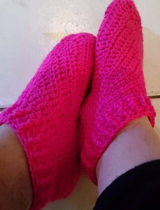Crochet Adult Slippers